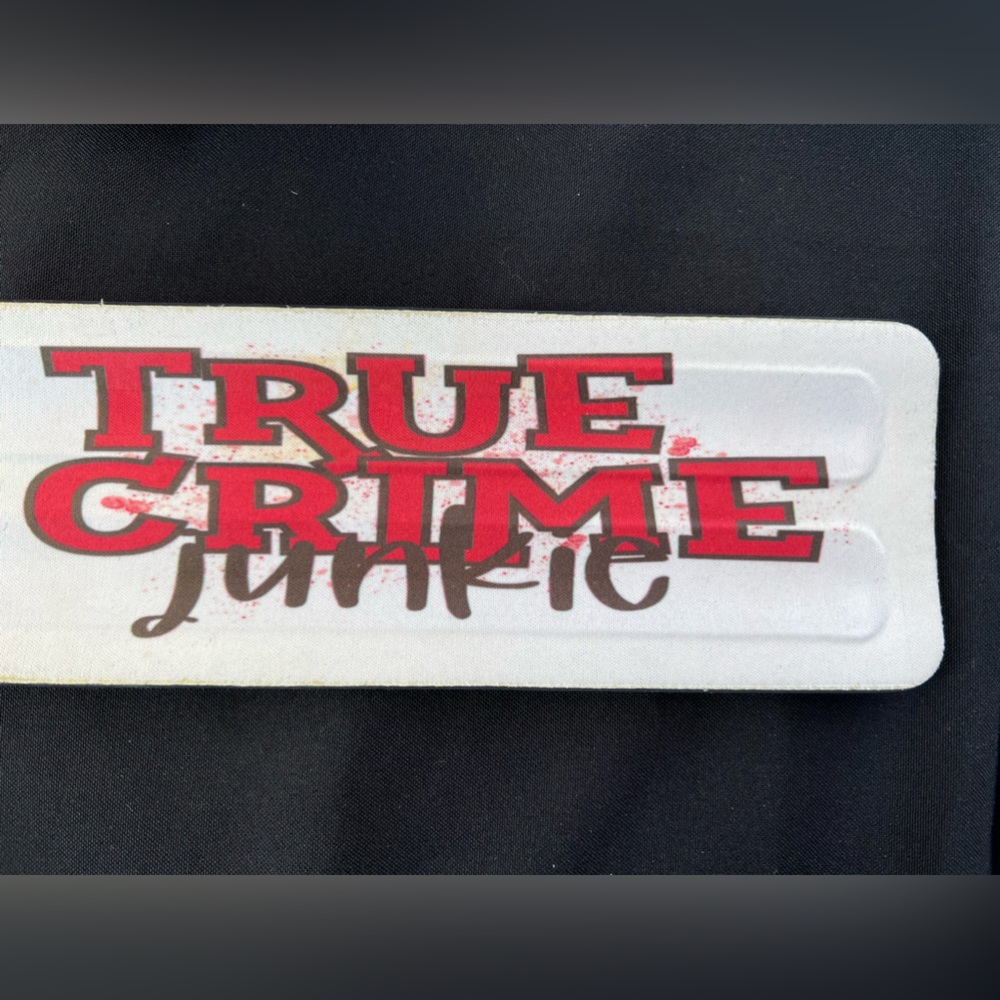 New Crime Junkies Slap coozies for your bottles or cans